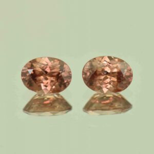 ImperialZircon oval pair 8.0x6.0mm 3.73cts H zn6858 scaled 1