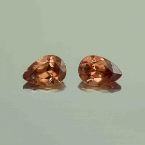 ImperialZircon pear pair 10.1x6.8mm 5.63cts H zn7340 scaled 1