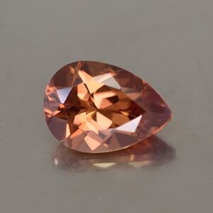 ImperialZircon pearshape 10.5x7.4mm 3.35cts zn1596