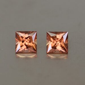 ImperialZircon princess pair 5.0mm 1.89cts zn2603