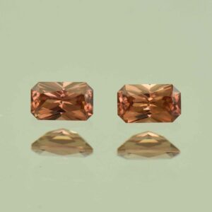 ImperialZircon rad pair 5.0x3.0mm 0.82cts H zn6866