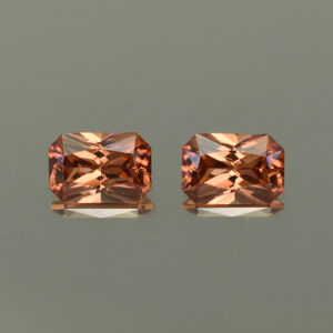ImperialZircon rad pair 6.4x4.4mm 1.93cts H zn4367
