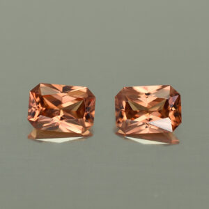 ImperialZircon rad pair 7.0x5.0mm 2.47cts H zn4372