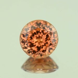 ImperialZircon round 10.2mm 5.94cts H zn7332