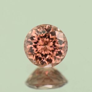 ImperialZircon round 6.4mm 1.57cts H zn7326