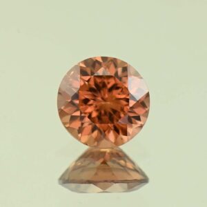 ImperialZircon round 7.4mm 2.21cts H zn2978