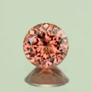 ImperialZircon round 8.5mm 3.33cts H zn7128