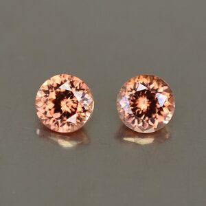 ImperialZircon round pair 4.0mm 0.83cts zn2582