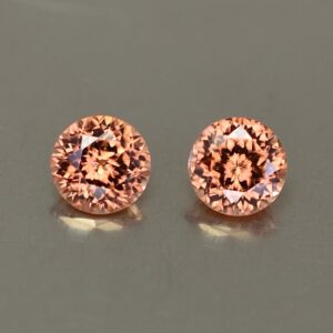 ImperialZircon round pair 5.0mm 1.44cts zn2524