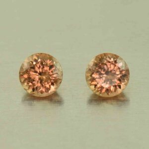 ImperialZircon round pair 5.0mm 1.54cts H zn4694