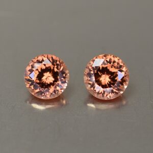ImperialZircon round pair 5.0mm 1.55cts zn2578