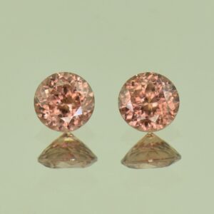 ImperialZircon round pair 5.5mm 1.85cts H zn6872