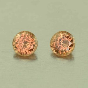 ImperialZircon round pair 5.5mm 1.88cts H zn4705