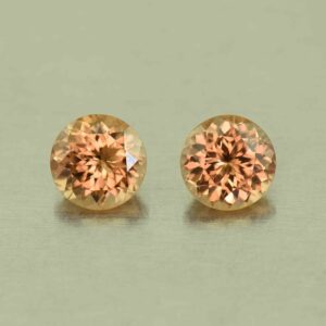 ImperialZircon round pair 5.5mm 1.96cts H zn4708