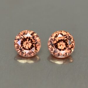 ImperialZircon round pair 5.5mm 2.04cts zn2526