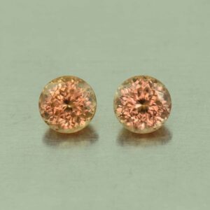 ImperialZircon round pair 6.0mm 2.75cts H zn2047
