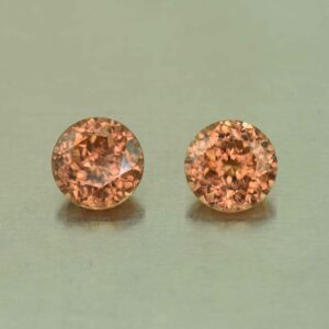 ImperialZircon round pair 7.5mm 4.87cts H zn5713 scaled 1 SOLD