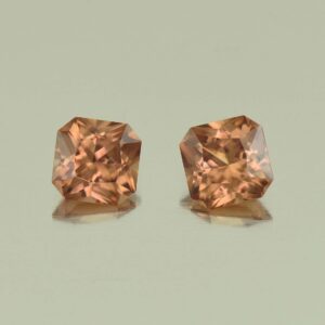 ImperialZircon sq rad pair 4.5mm 1.22cts H zn5406