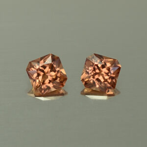 ImperialZircon sq rad pair 4.9mm 1.69cts H zn4447