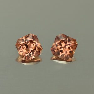 ImperialZircon sq rad pair 5.0mm 1.73cts H zn4451