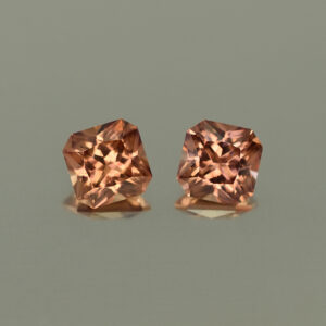 ImperialZircon sq rad pair 5.0mm 1.79cts H zn4345