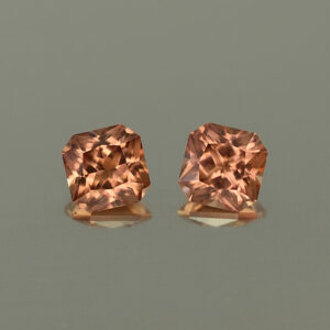 ImperialZircon sq rad pair 5.0mm 1.80cts H zn4346