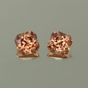ImperialZircon sq rad pair 5.5mm 2.31cts H zn4351