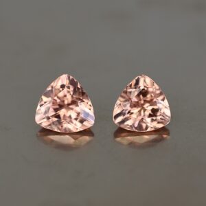 ImperialZircon trill pair 7.5mm 4.21cts zn2082 SOLD