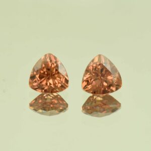 ImperialZircon trillion pair 7.5mm 4.46cts H zn6824