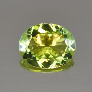 LimeTourmaline oval 15.5x12.5mm 8.11cts N tm407