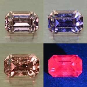 MalayaDragonGarnet eme cut 6.9x4.5mm 1.27cts N ma484 comboAll SOLD