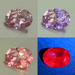 MalayaDragonGarnet oval 7.5x5.7mm 1.06cts N ma404 combo All