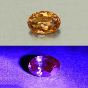 MalayaDragonGarnet oval 8.9x6.0mm 1.76cts N ma379 combo UV