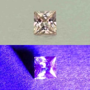 MalayaDragonGarnet princess 3.1mm 0.17cts N ma384 combo UV