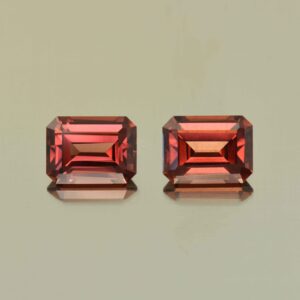 MalayaGarnet eme cut pair 8.0x6.0mm 4.13cts N ma216 scaled 1 SOLD