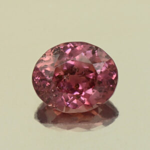 MalayaGarnet oval 10.7x8.8mm 4.89cts N ma274
