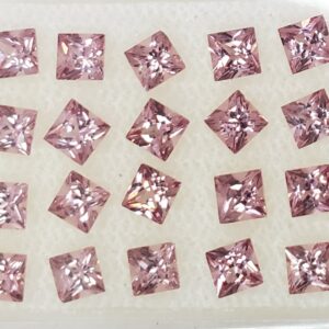 MalayaGarnet princess 3.0mm 3.61cts 20pcs ma204