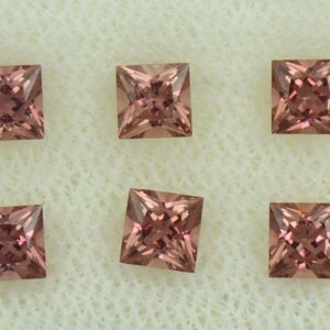 MalayaGarnet princess box set 3.5mm 2.53cts N ma305
