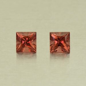 MalayaGarnet princess pair 5.0mm 1.55cts N ma211