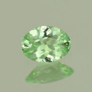 MintGrossular oval 6.0x4.4mm 0.48cts N mg423