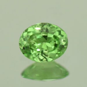 MintGrossular oval 6.1x5.0mm 0.58cts N mg425