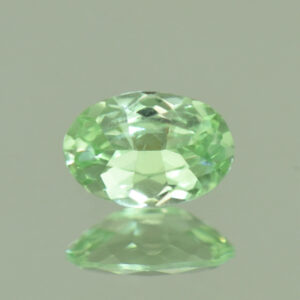 MintGrossular oval 6.3x4.9mm 0.50cts N mg424