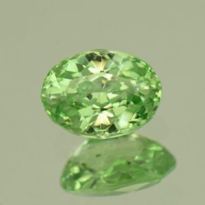 MintGrossular oval 7.2x5.3mm 1.16cts N mg448