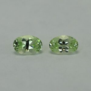 MintGrossular oval pair 6.0x4.0mm 0.99cts mg248