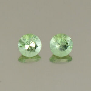 MintGrossular round pair 4.5mm 0.90cts N mg355 SOLD