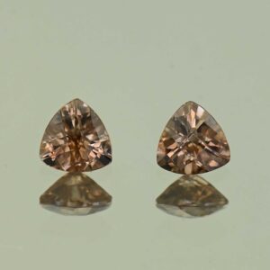 MochaZircon ch trill pair 5.0mm 1.25cts N zn3917