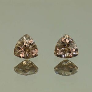 MochaZircon ch trill pair 5.0mm 1.28cts N zn3869