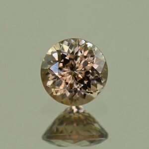 MochaZircon round 5.1mm 0.80cts H zn7928