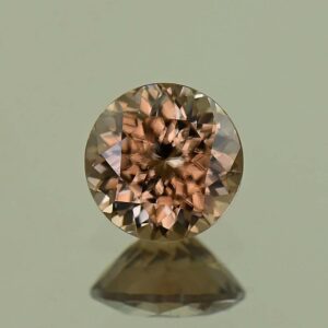 MochaZircon round 6.5mm 1.52cts N zn7934