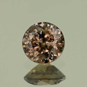 MochaZircon round 6.5mm 1.54cts N zn7935 SOLD